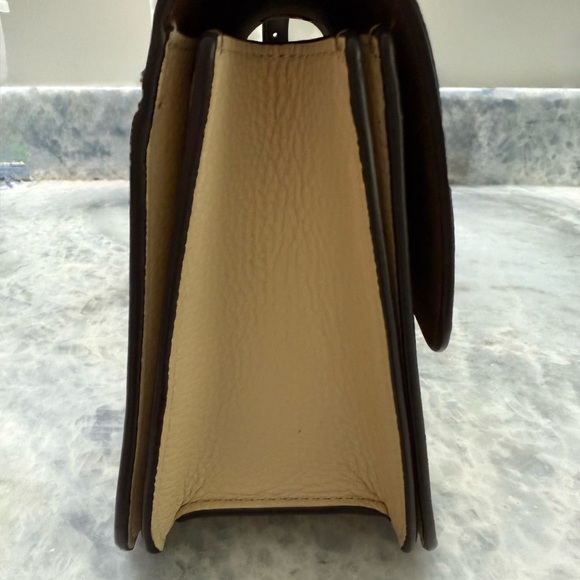 Coach Brown and Black Signature Crossbody Bag - Picture 3 of 7